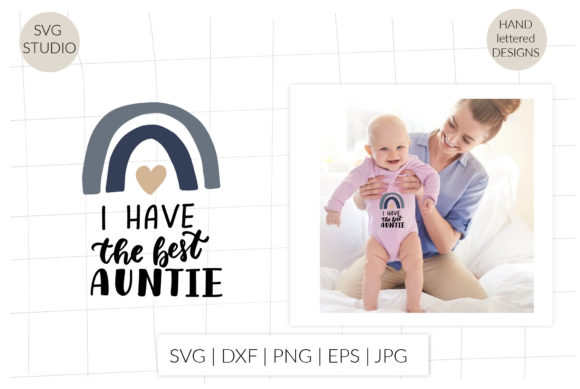 Best Auntie SVG for Crafts and Graphics