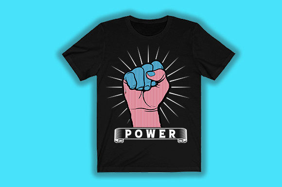 POWER Graphics: Bold T-Shirt Designs for Brands