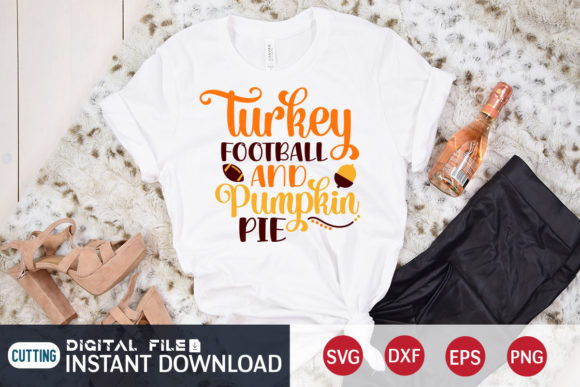 Turkey Football and Pumpkin Pie SVG Review